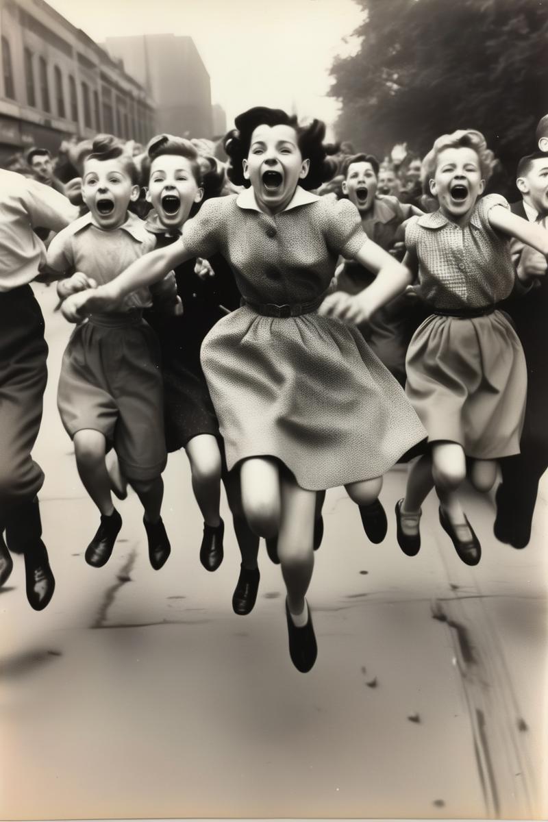 00890-4097775658-_lora_Weegee Style_1_Weegee Style - black and white 1950s photograph of a crowd panicking and running away.png